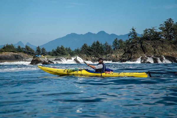 wild west coast kayaking med